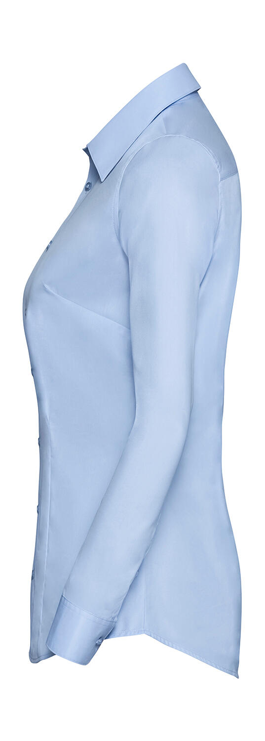 Ladies' LS Tailored Coolmax® Shirt - Image 2
