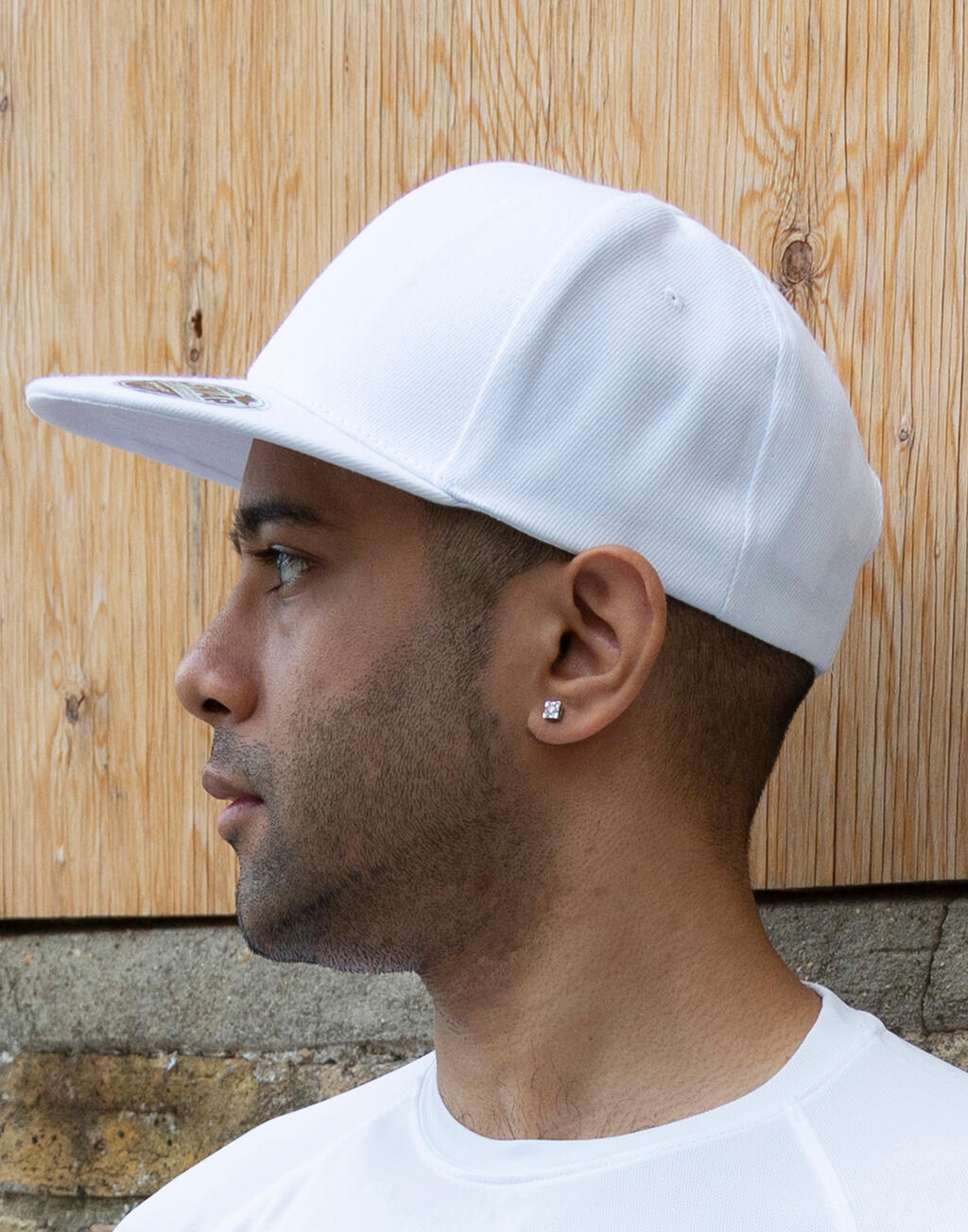 Bronx Original Flat Peak Snap Back Cap - Image 2