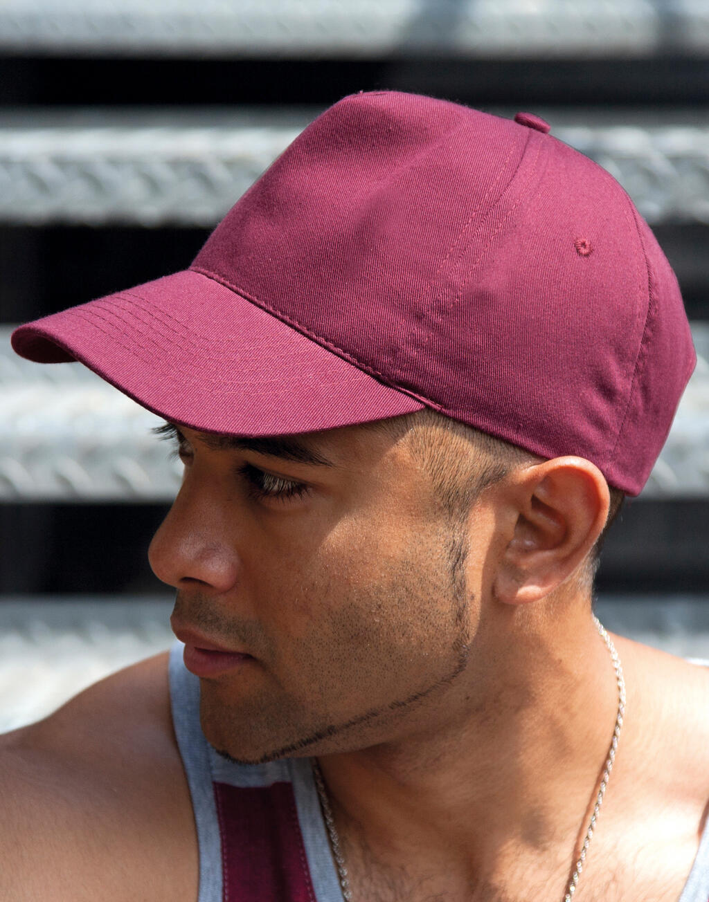 Boston 5-Panel Printers Cap - Image 3