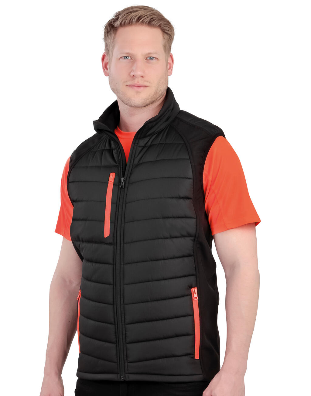 Compass Padded Softshell Gilet - Image 3