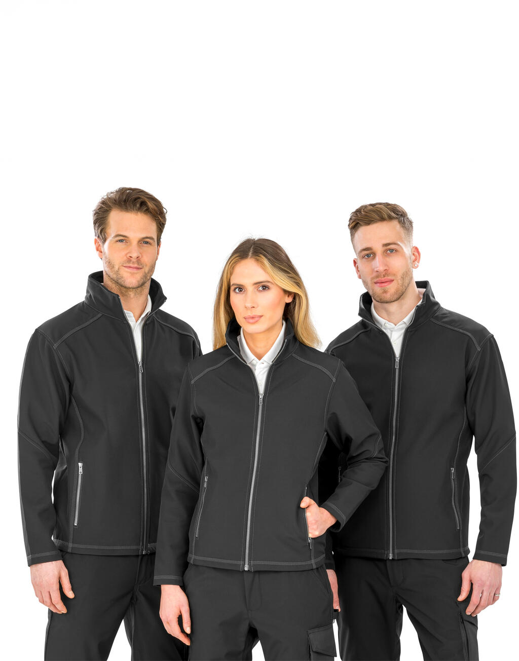 Women's Treble Stitch Softshell - Image 3