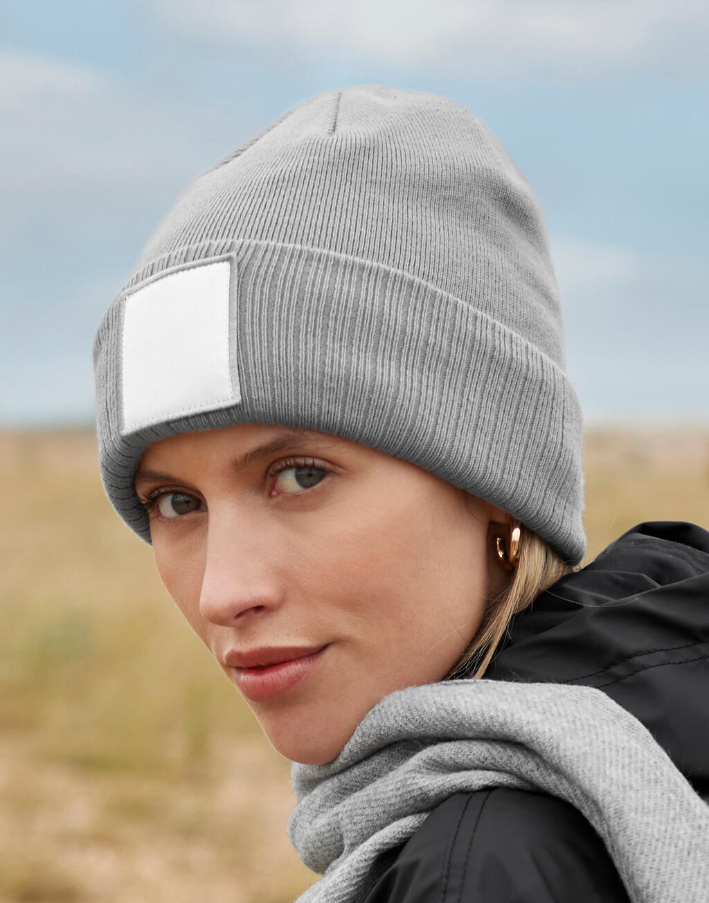 Appliqué Patch Beanie