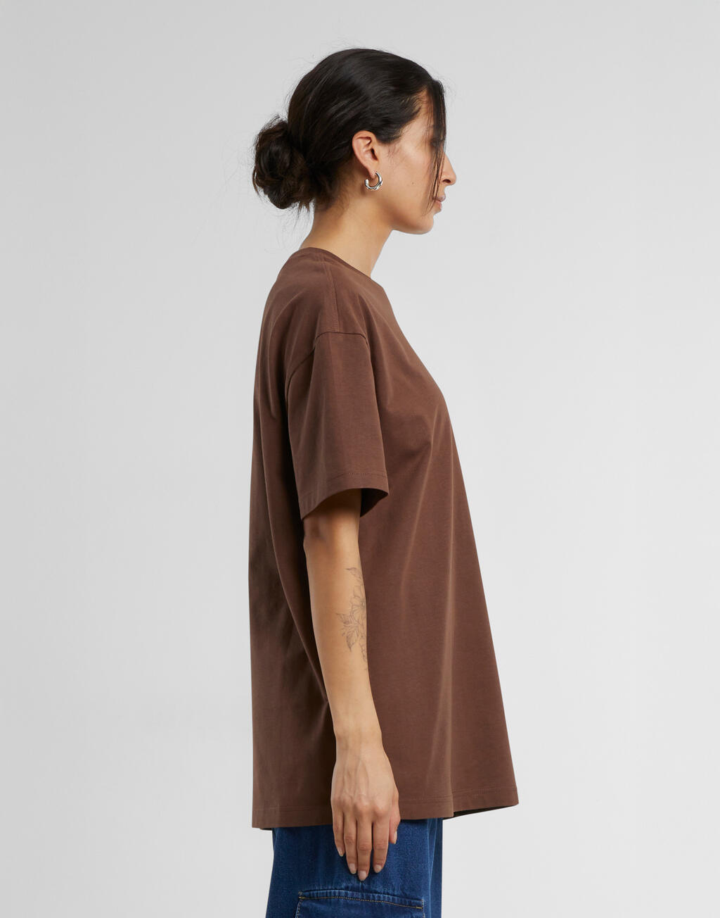 Ladies Oversized Boyfriend Tee - Image 3