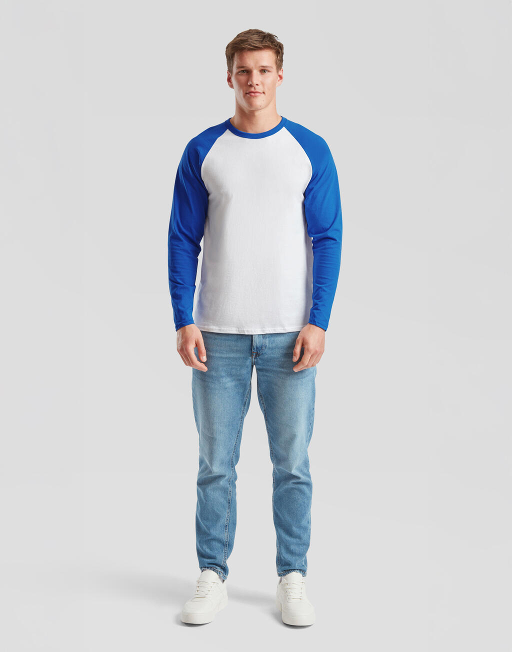 Valueweight Long Sleeve Baseball T - Image 3