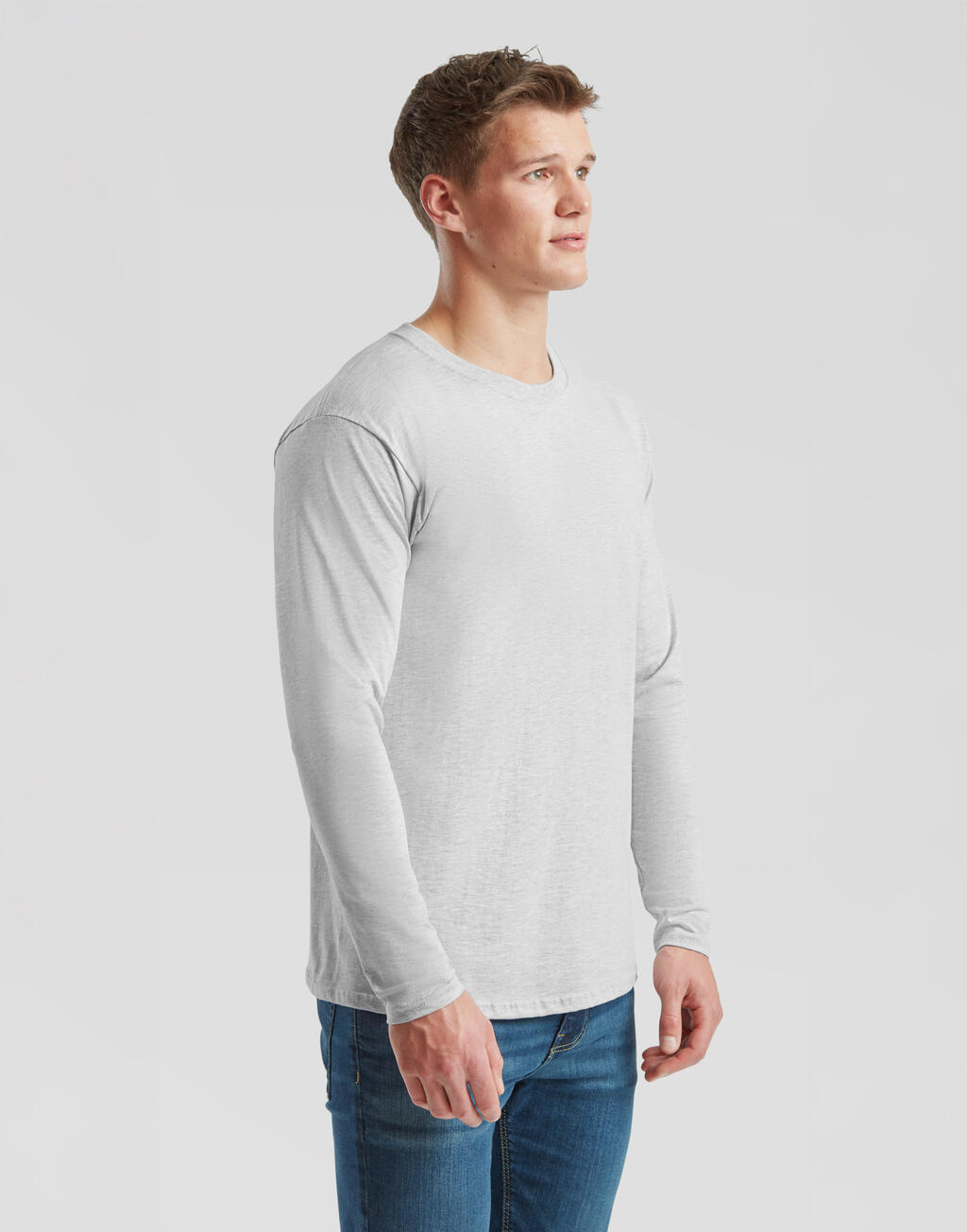 Iconic 195 Ringspun Premium Long Sleeve T - Image 2