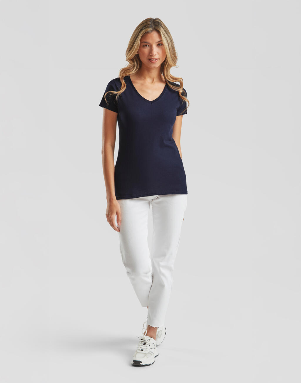 Ladies Valueweight V-Neck T - Image 3
