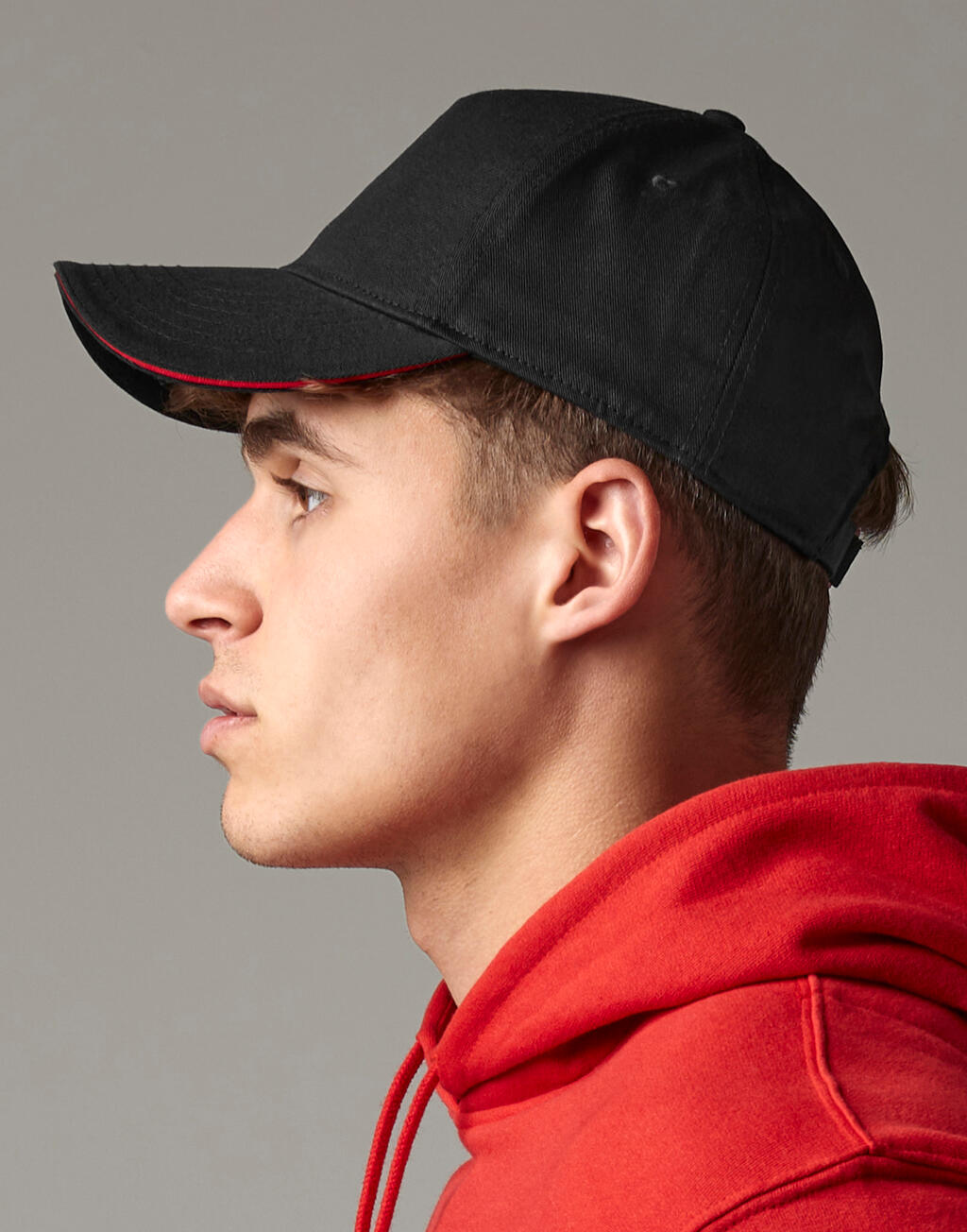 EarthAware® Clas. Org. Cotton 5 Panel Sandwich Peak - Image 3
