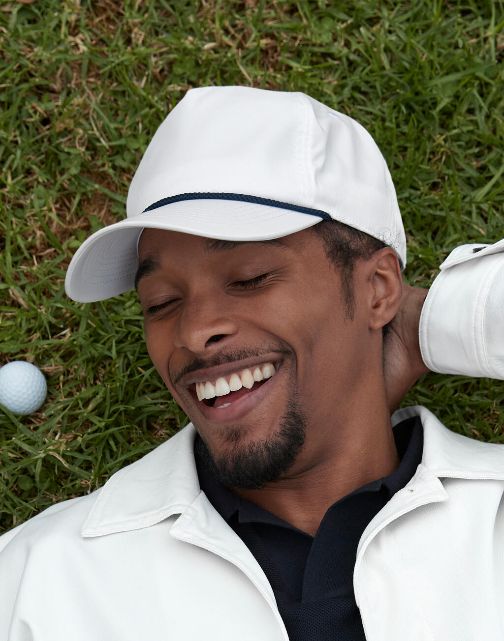 Rope Detail Golf Cap - Image 2