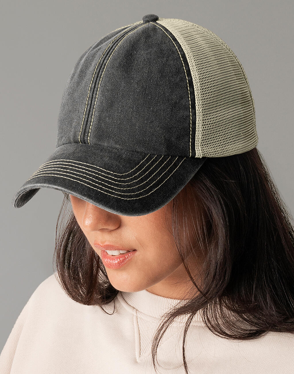 6 Panel Vintage Trucker - Image 3
