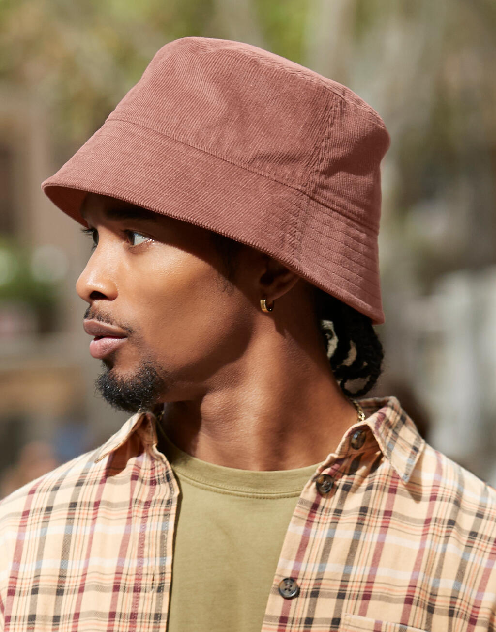 EarthAware® Organic Cord Bucket Hat - Image 3