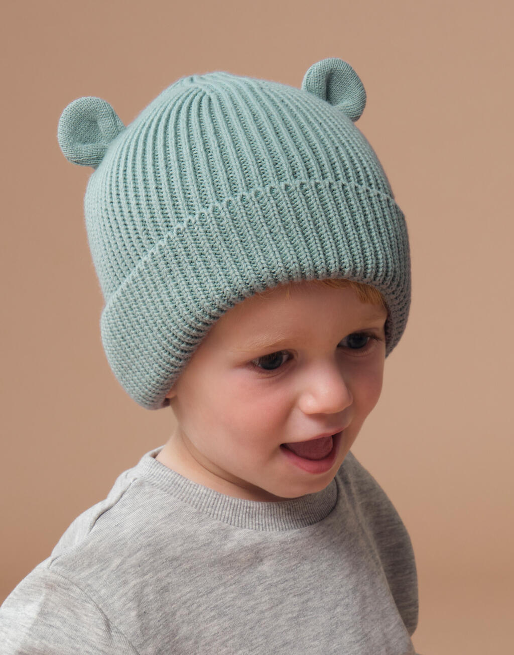 Organic Baby Bear Beanie - Image 3