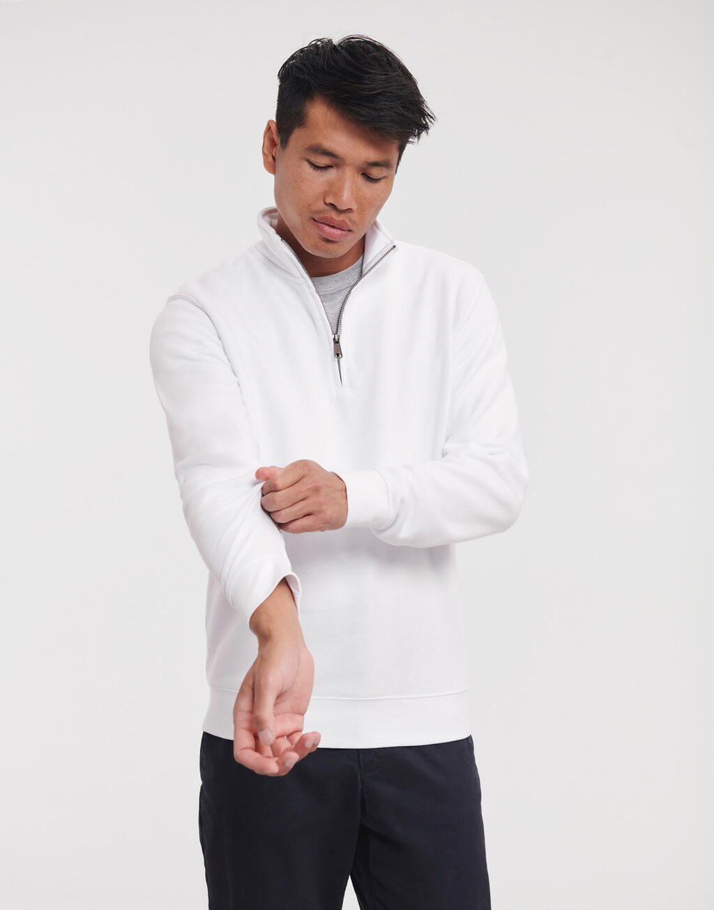 Authentic 1/4 Zip Sweat - Image 2