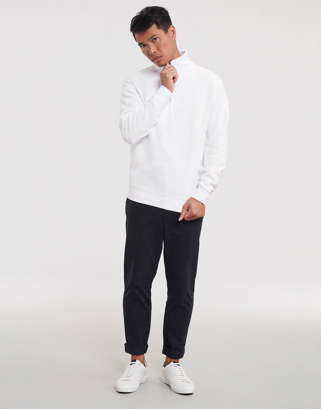 Authentic 1/4 Zip Sweat - Image 3