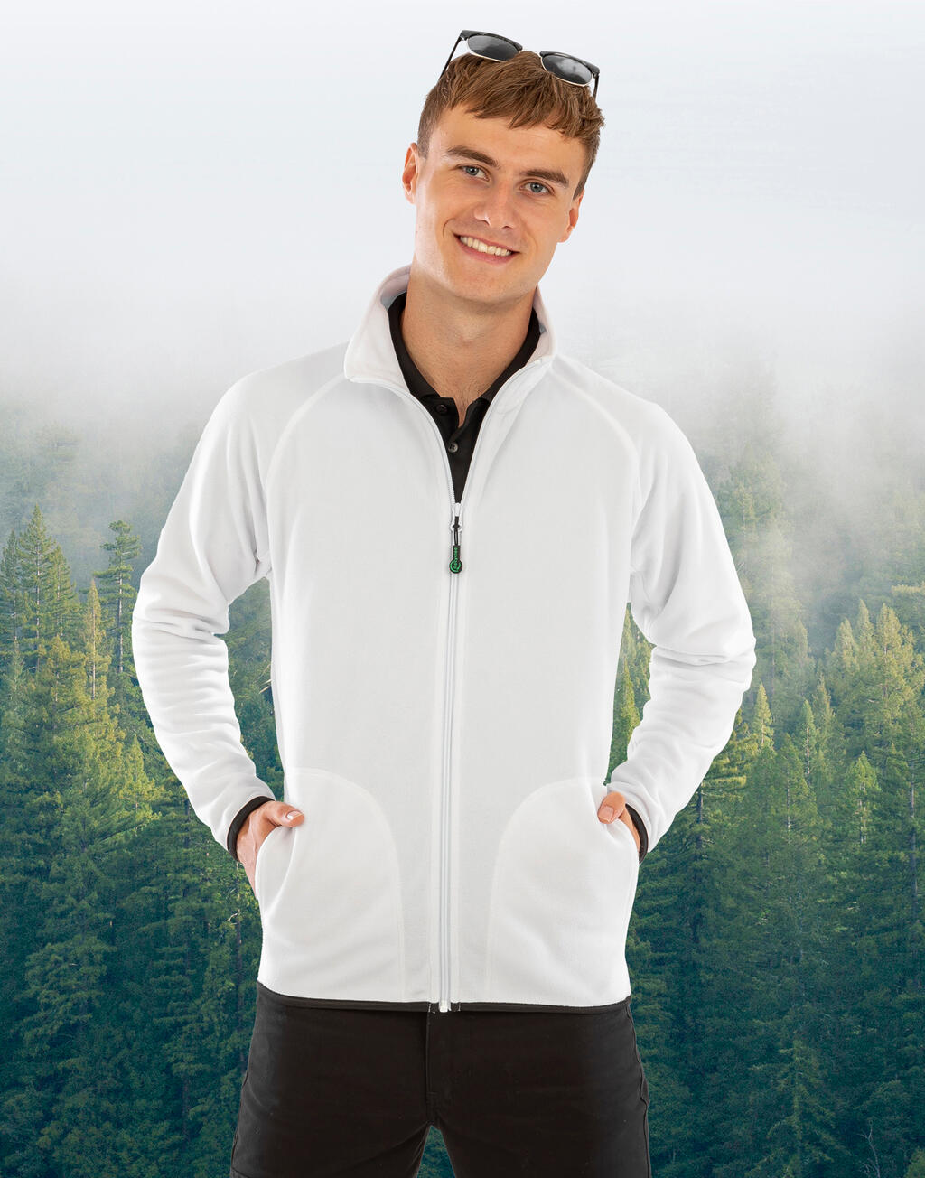 Recycled Microfleece Jacket - Image 3