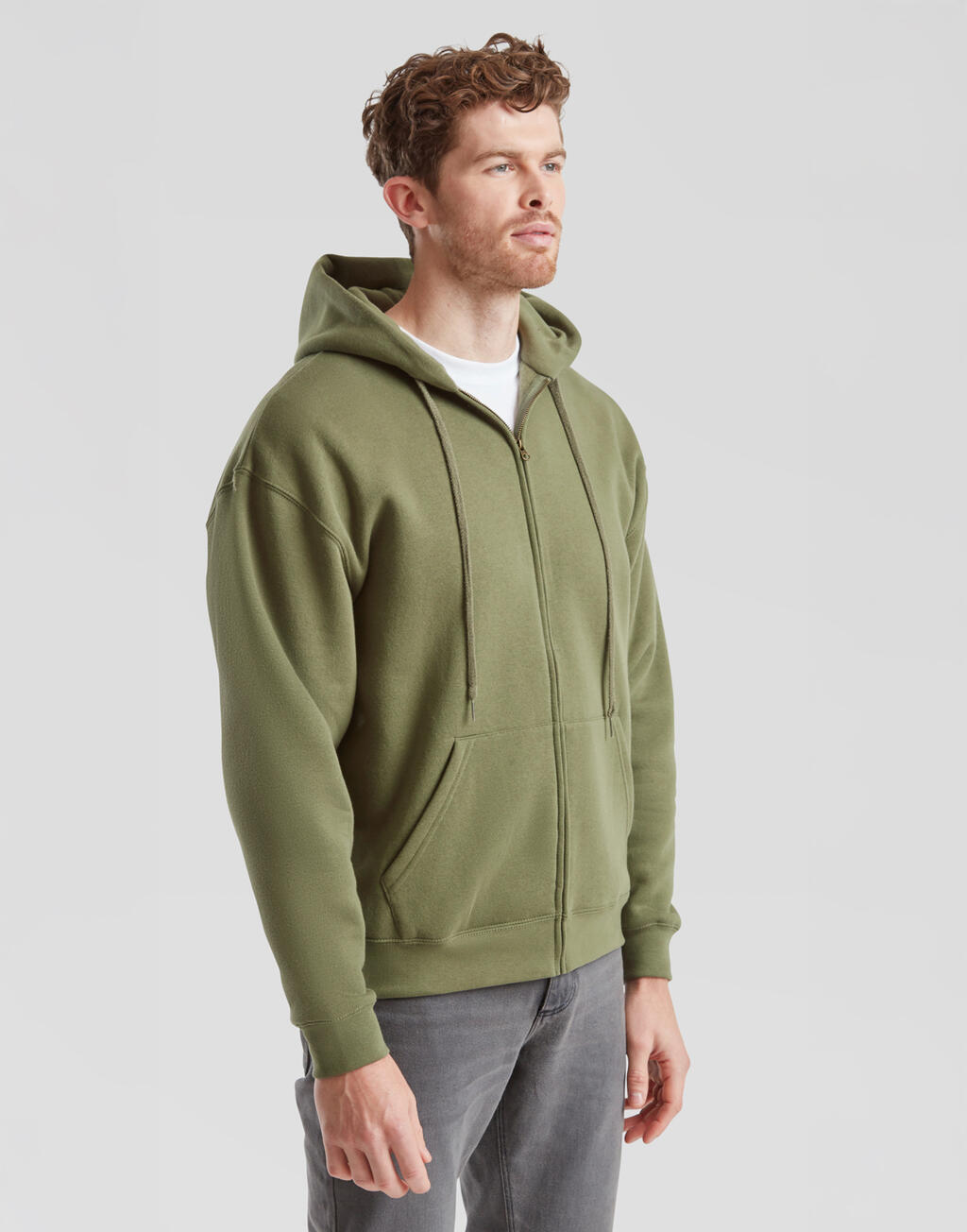 Premium Hooded Zip Sweat - Image 3