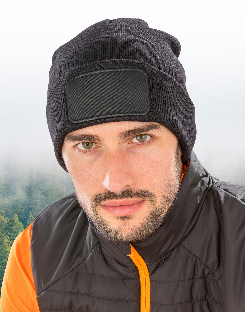 Recycled Double Knit Printers Beanie - Image 2