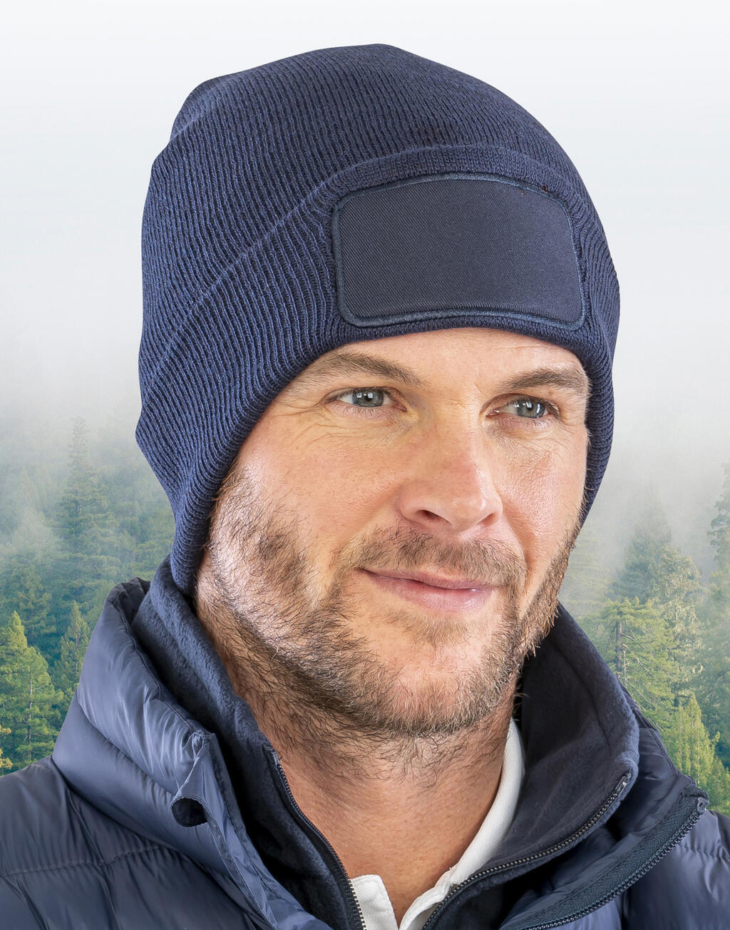 Recycled Double Knit Printers Beanie - Image 3