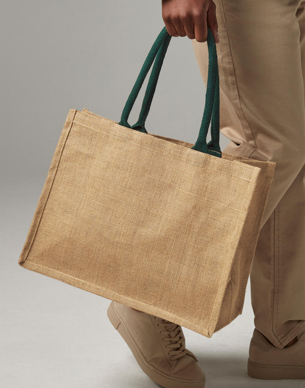 Classic Jute Shopper - Image 3
