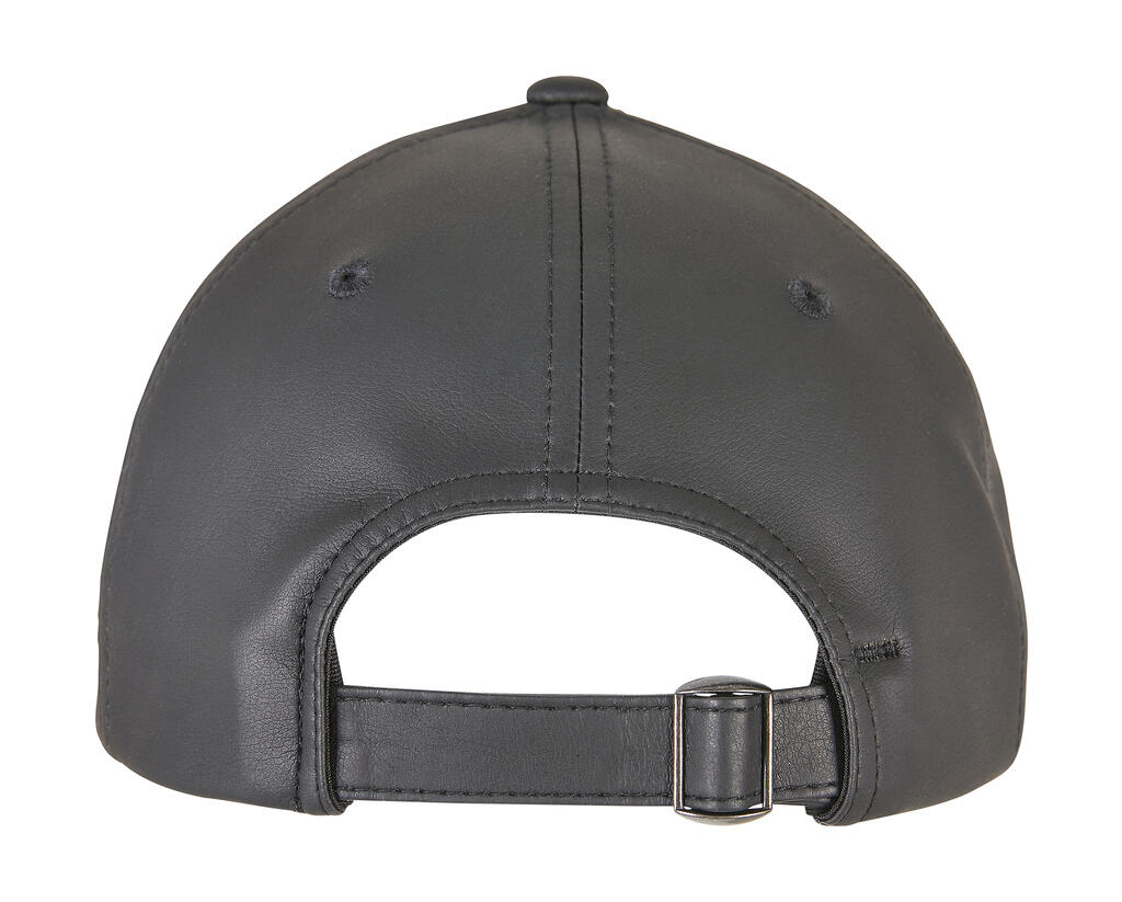 Synthetic Leather Alpha Shape Dad Cap - Image 3