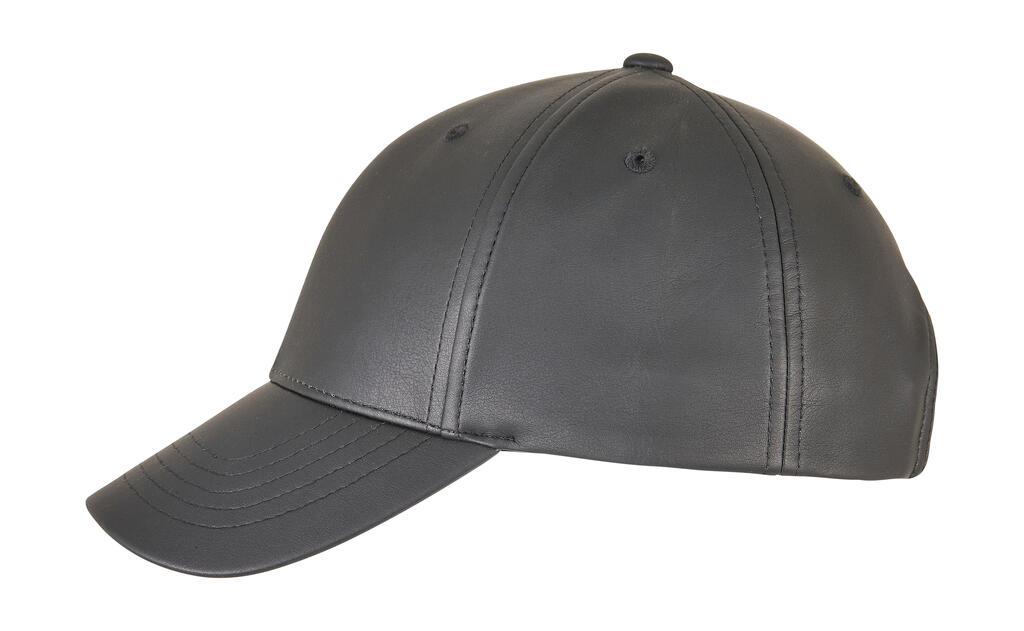 Synthetic Leather Alpha Shape Dad Cap - Image 2