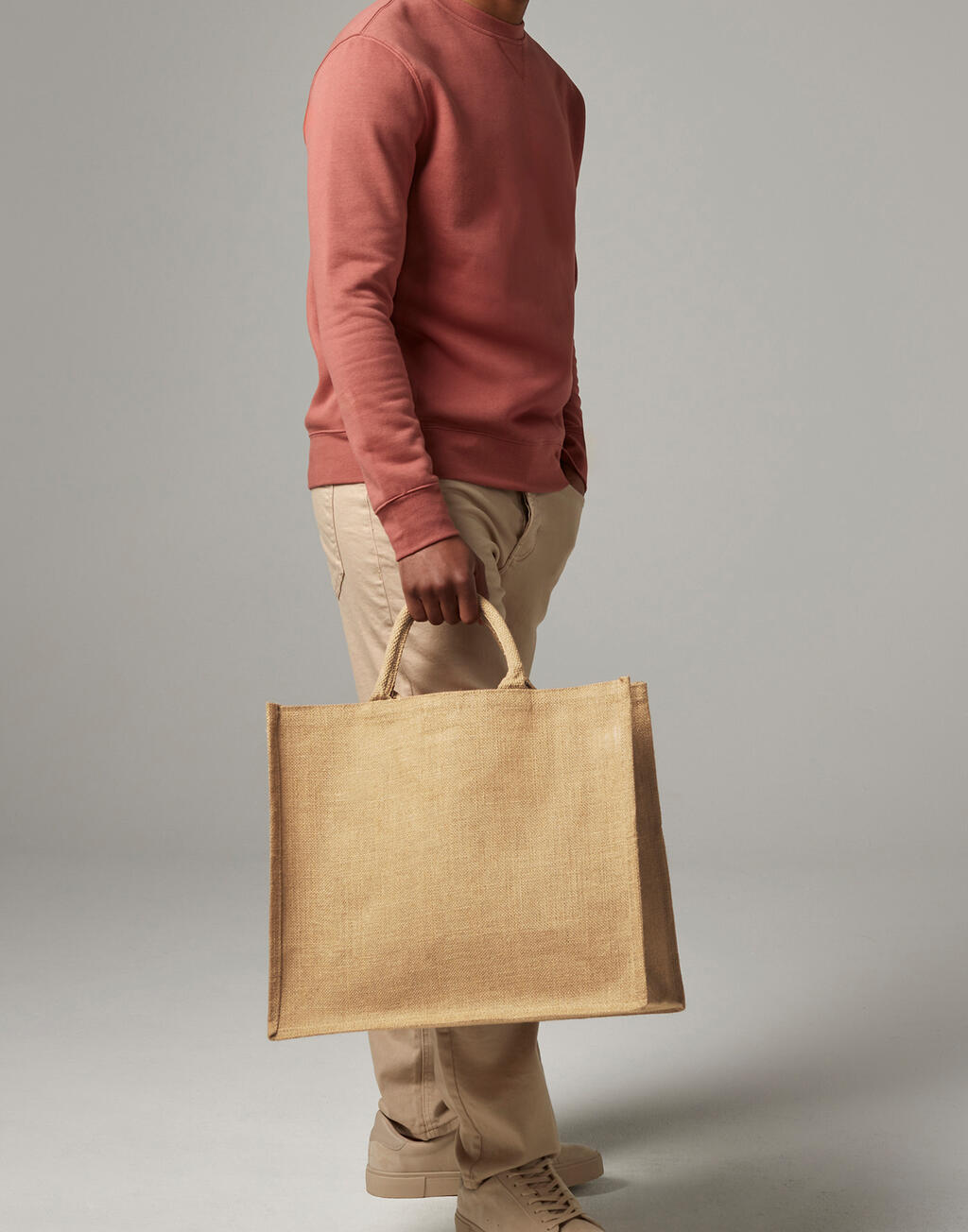 Jumbo Jute Shopper - Image 2