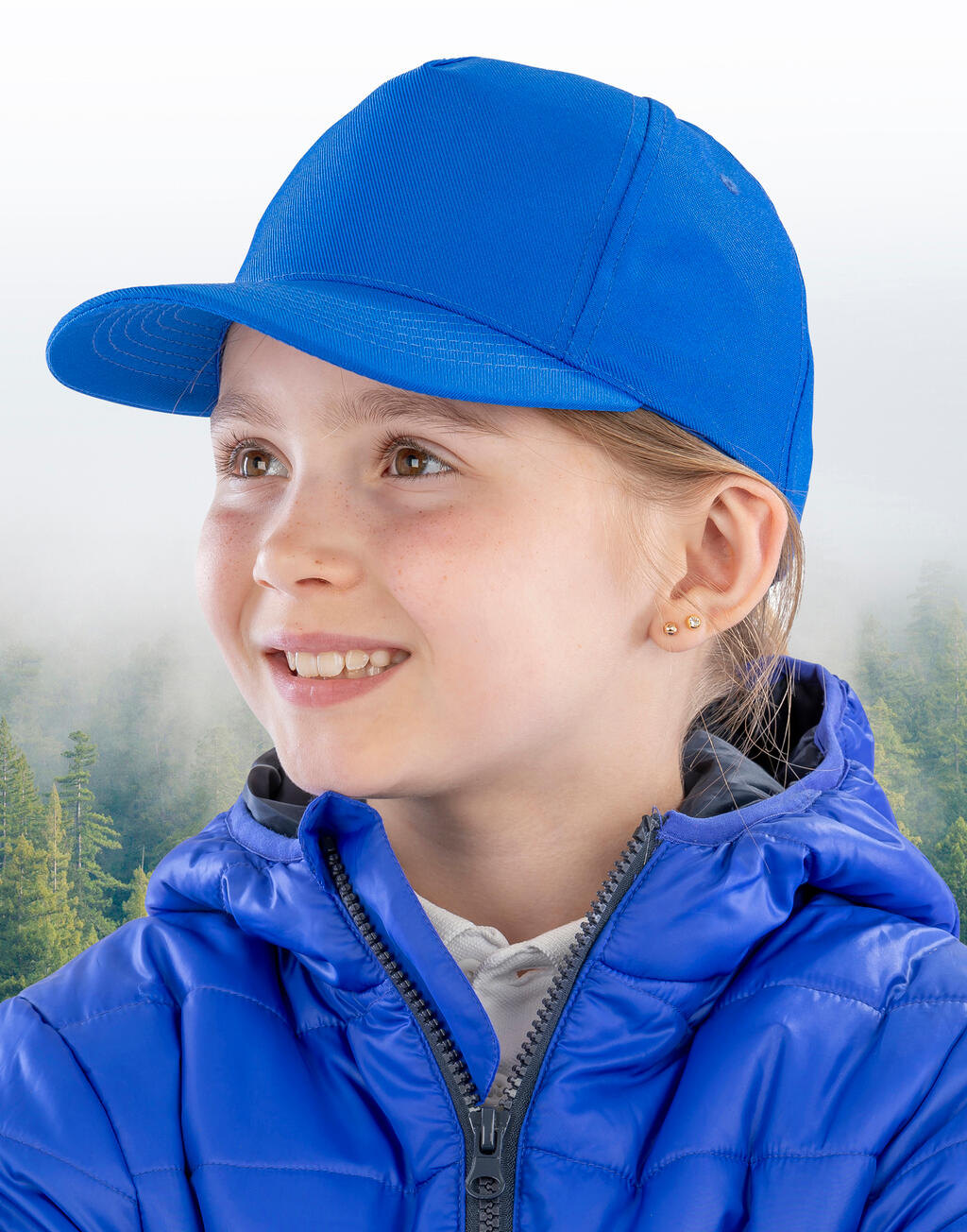 Core Junior Recycled Printers Cap - Image 3