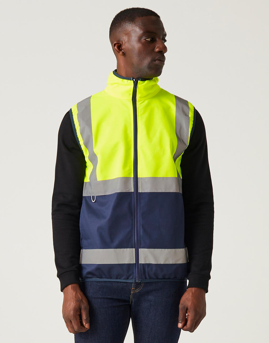 Pro Hi-Vis Full Zip Gilet - Image 2