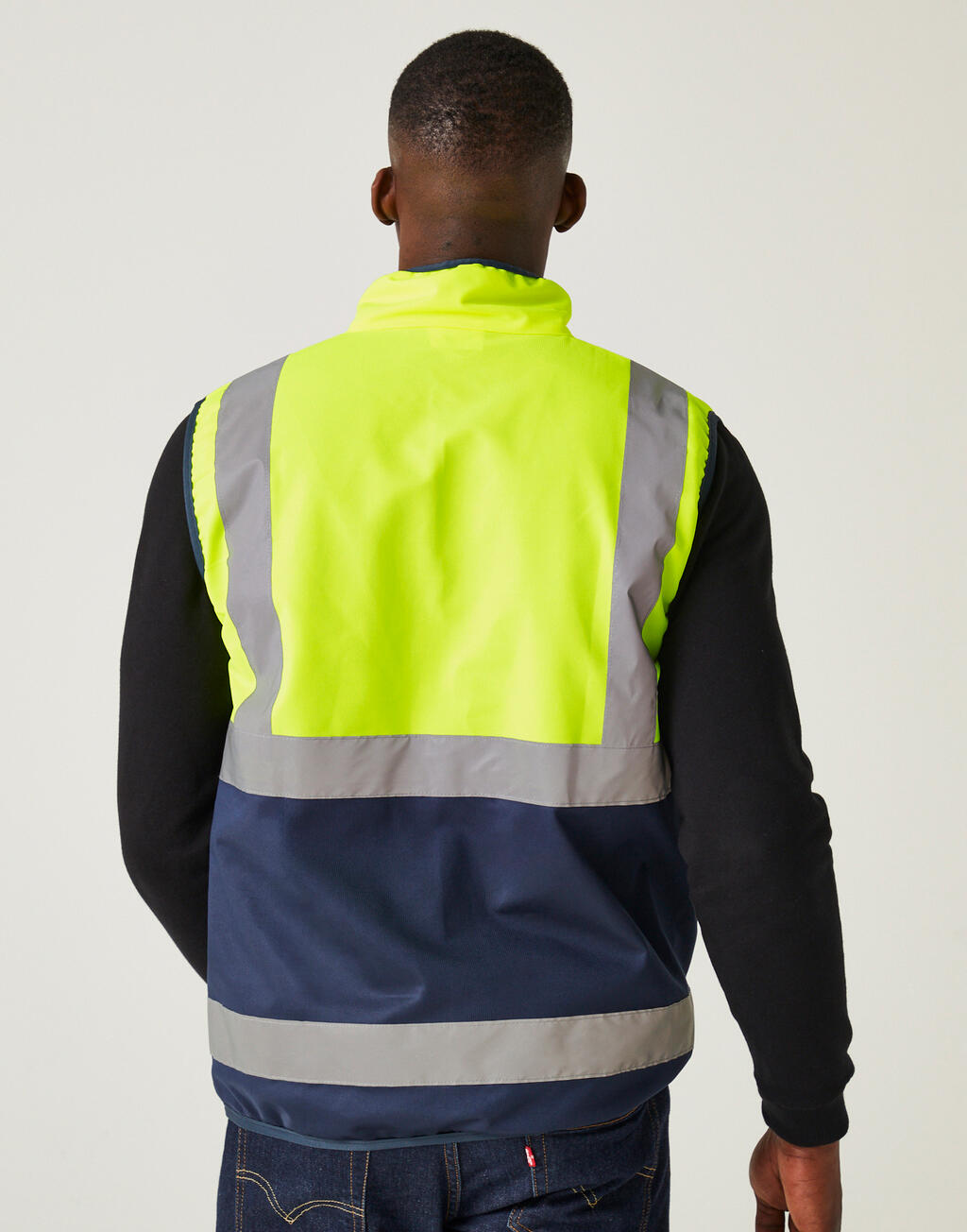 Pro Hi-Vis Full Zip Gilet - Image 3
