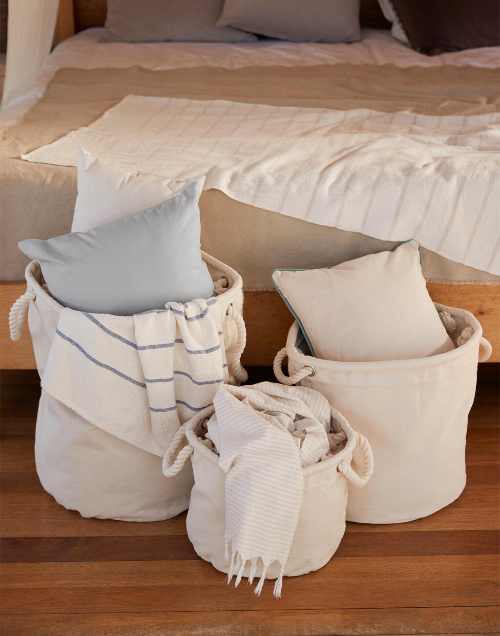 Fairtrade Cotton Canvas Cushion Cover - Image 3