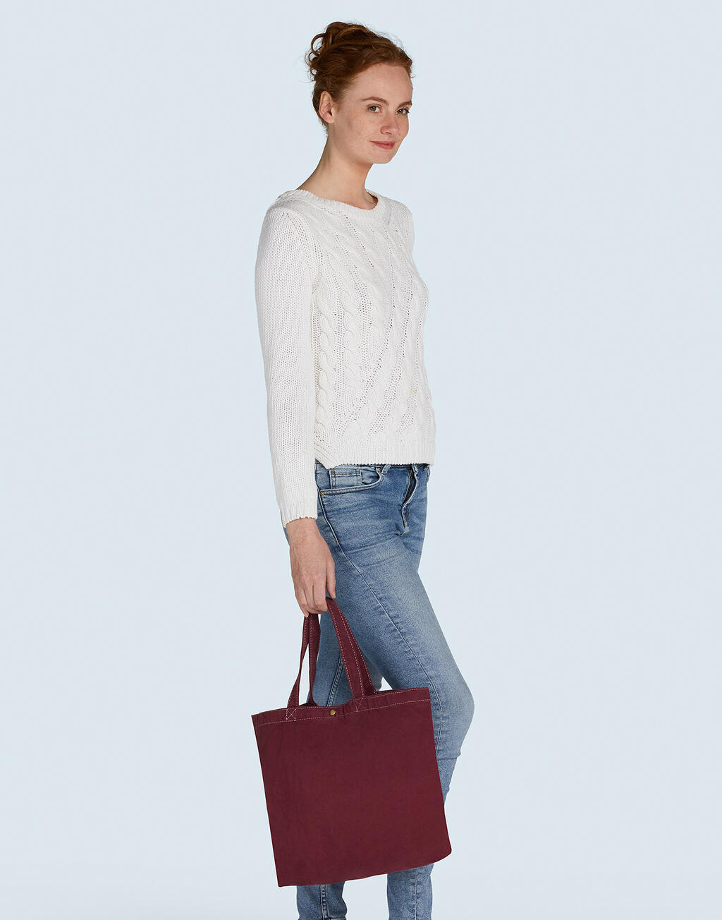 Large Canvas Shopper - Image 2