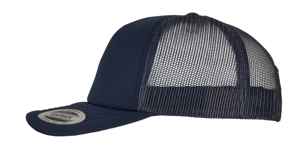 Classic Curved Visor Foam Trucker Cap - Image 2
