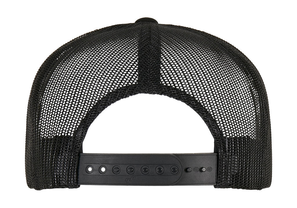 Classic Curved Foam Trucker Cap – White Front - Image 3