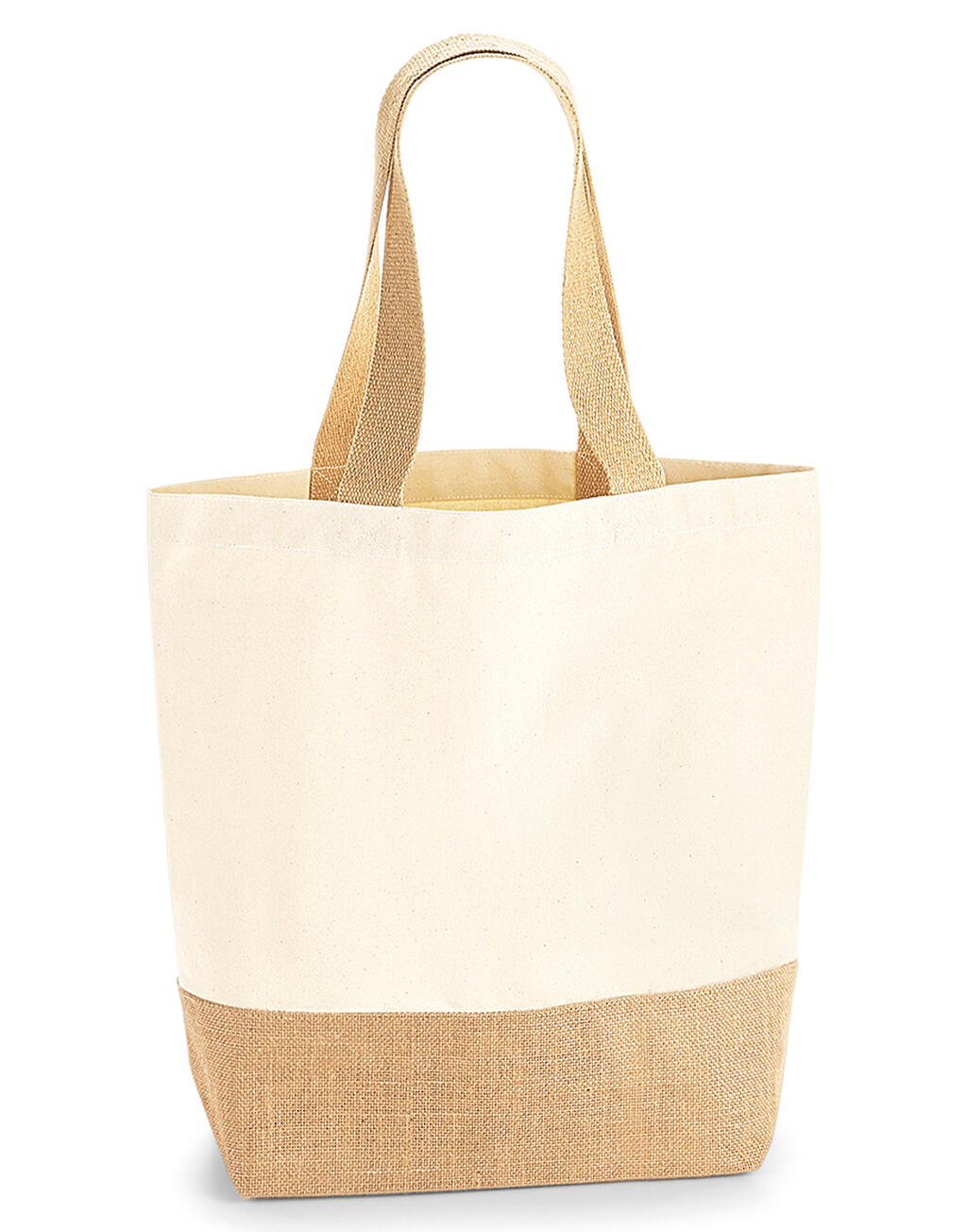 Jute Base Canvas Shopper - Image 3