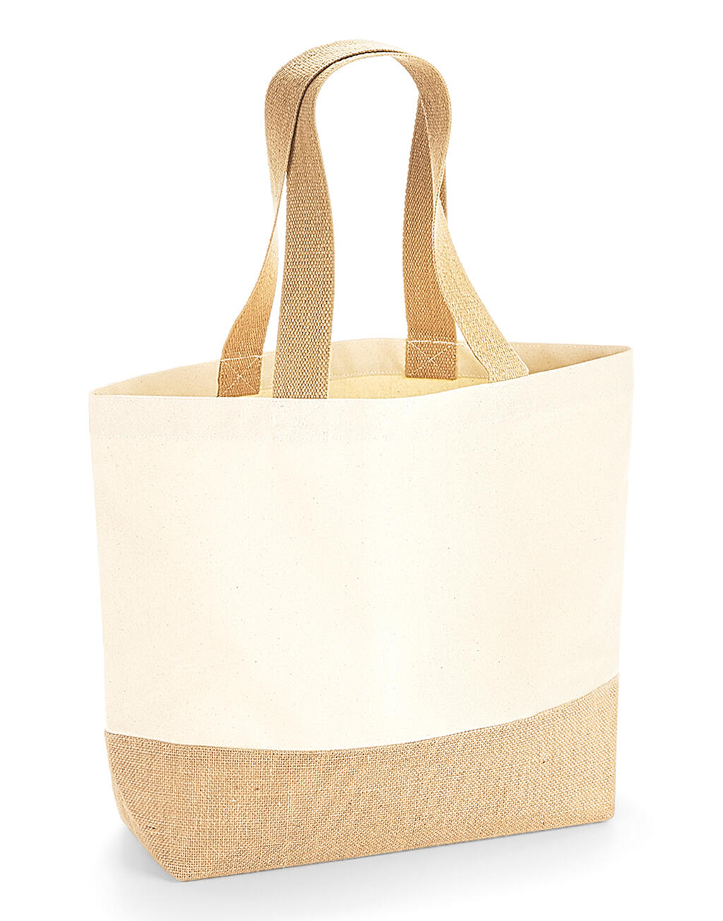 Jute Base Canvas Tote - Image 3