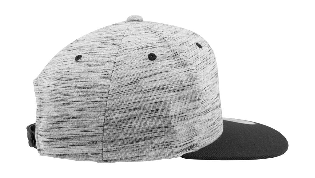 Stripes Melange Crown Snapback - Image 3