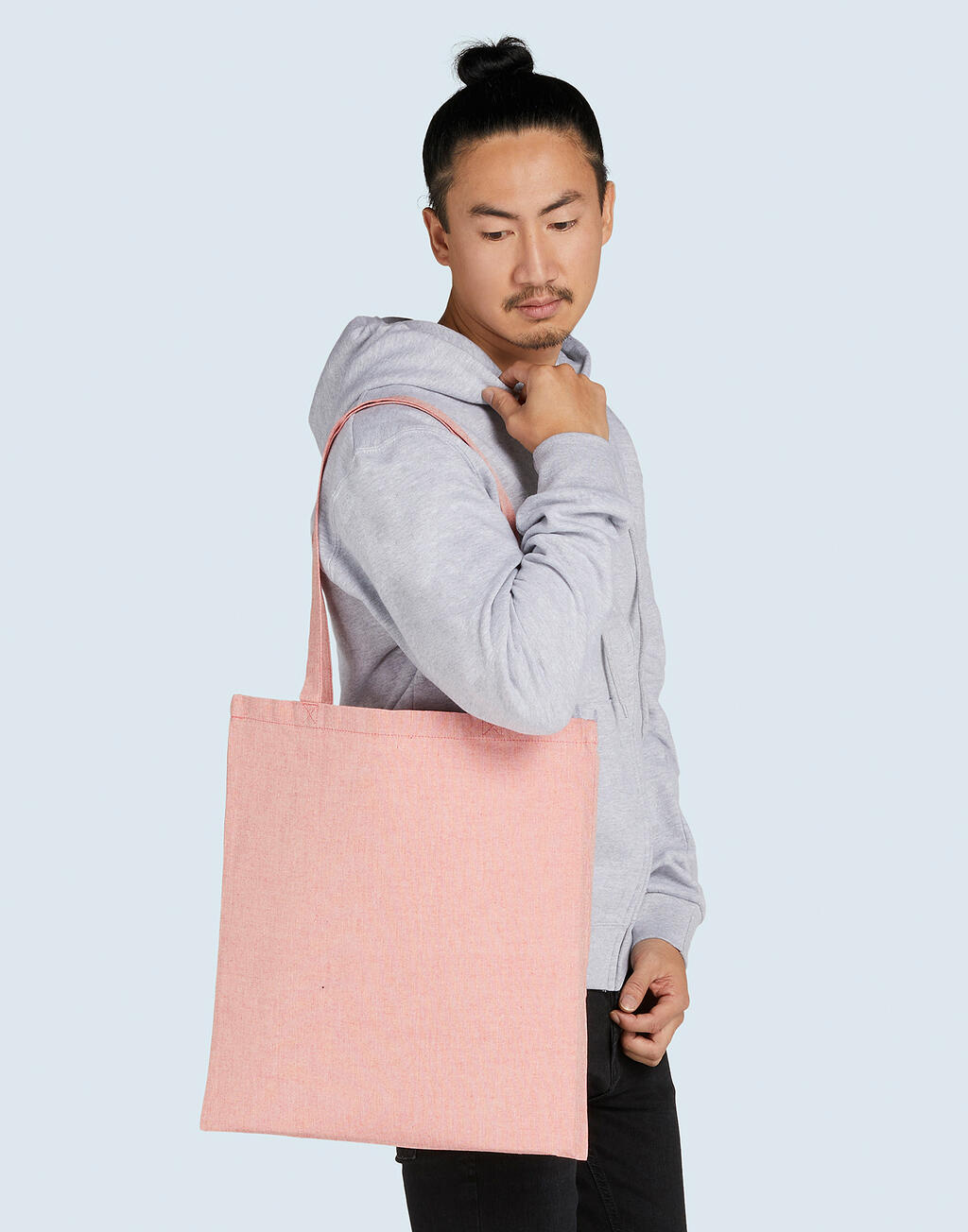 Recycled Cotton/Polyester Tote LH - Image 2