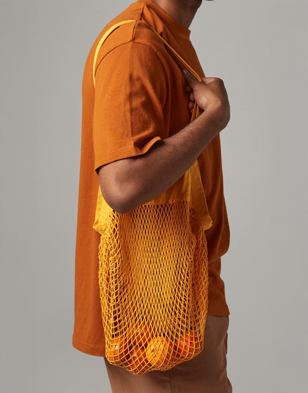 Organic Cotton Mesh Grocery Bag - Image 3