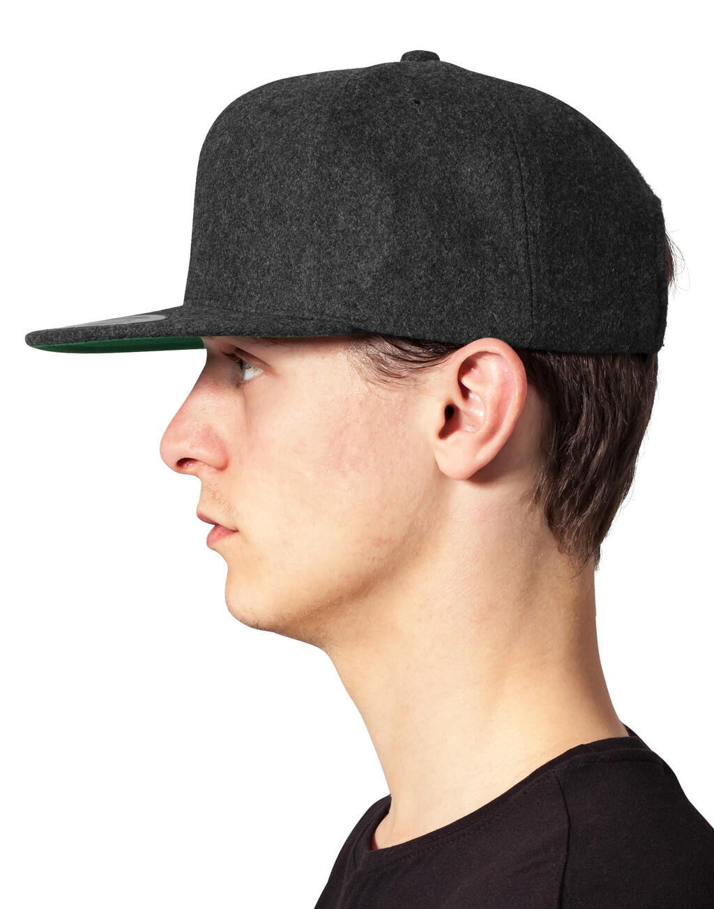 Melton Wool Snapback - Image 2