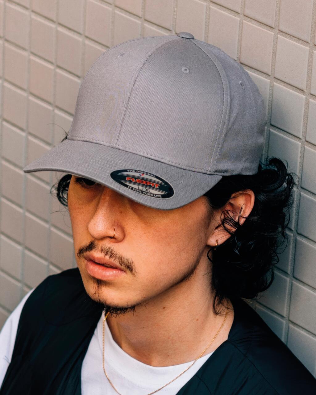 V-Flexfit® Cotton Twill Cap - Image 2