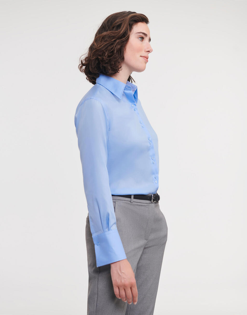 Ladies' Ultimate Non-iron Shirt LS - Image 2