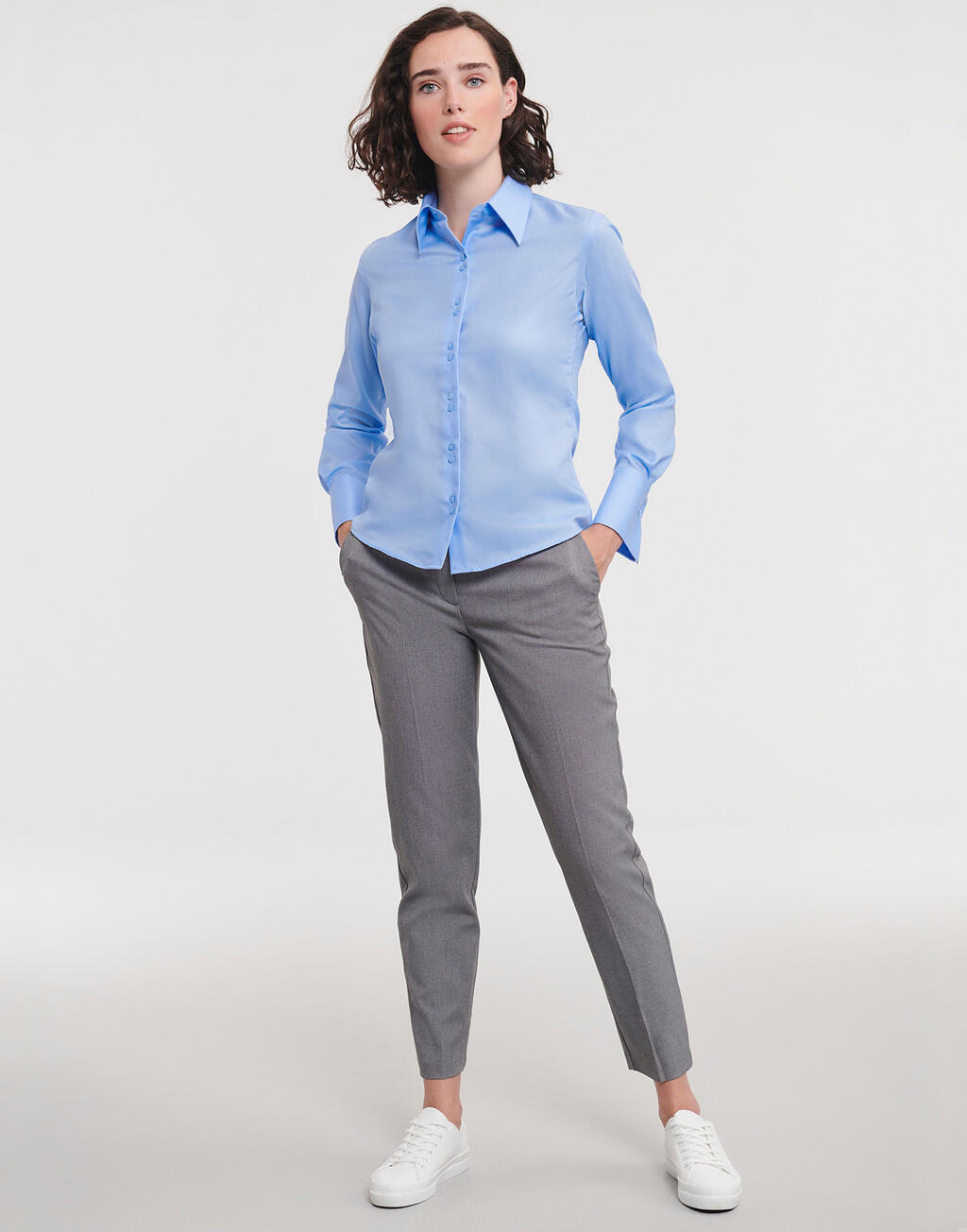 Ladies' Ultimate Non-iron Shirt LS - Image 3
