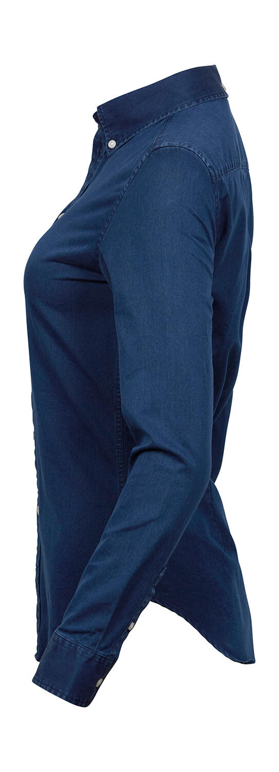 Ladies Casual Twill Shirt - Image 3