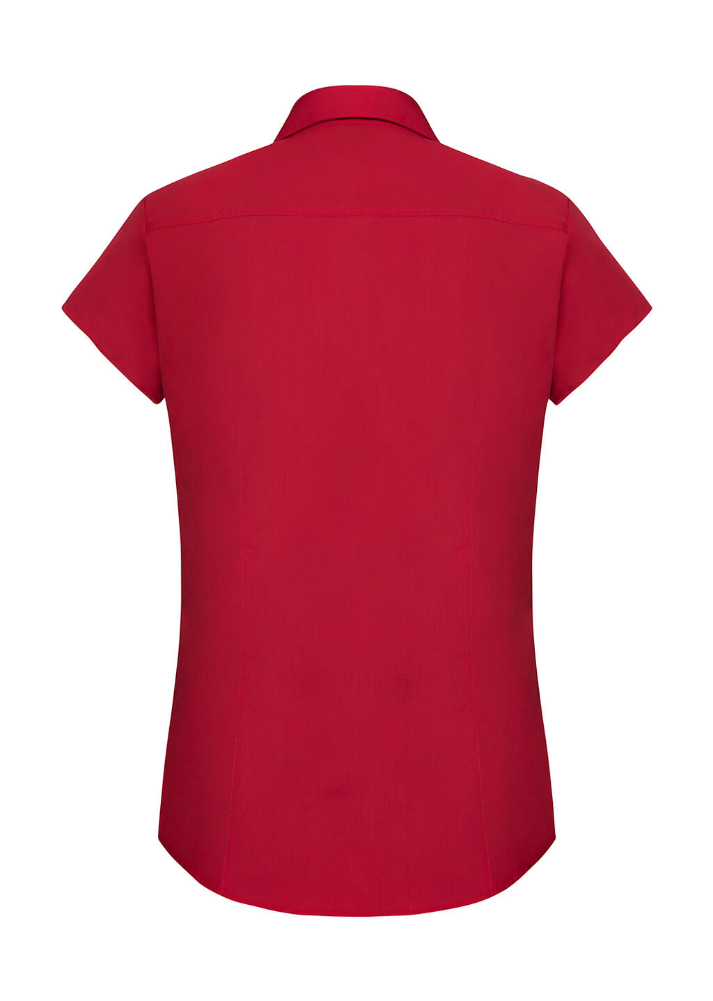 Ladies' Fitted Poplin Shirt - Image 3