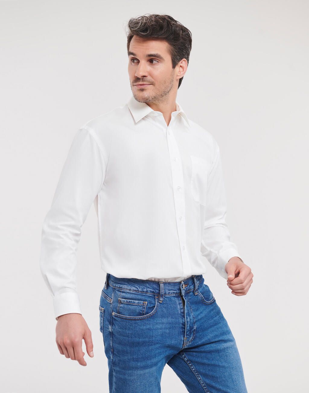 Cotton Poplin Shirt LS - Image 2