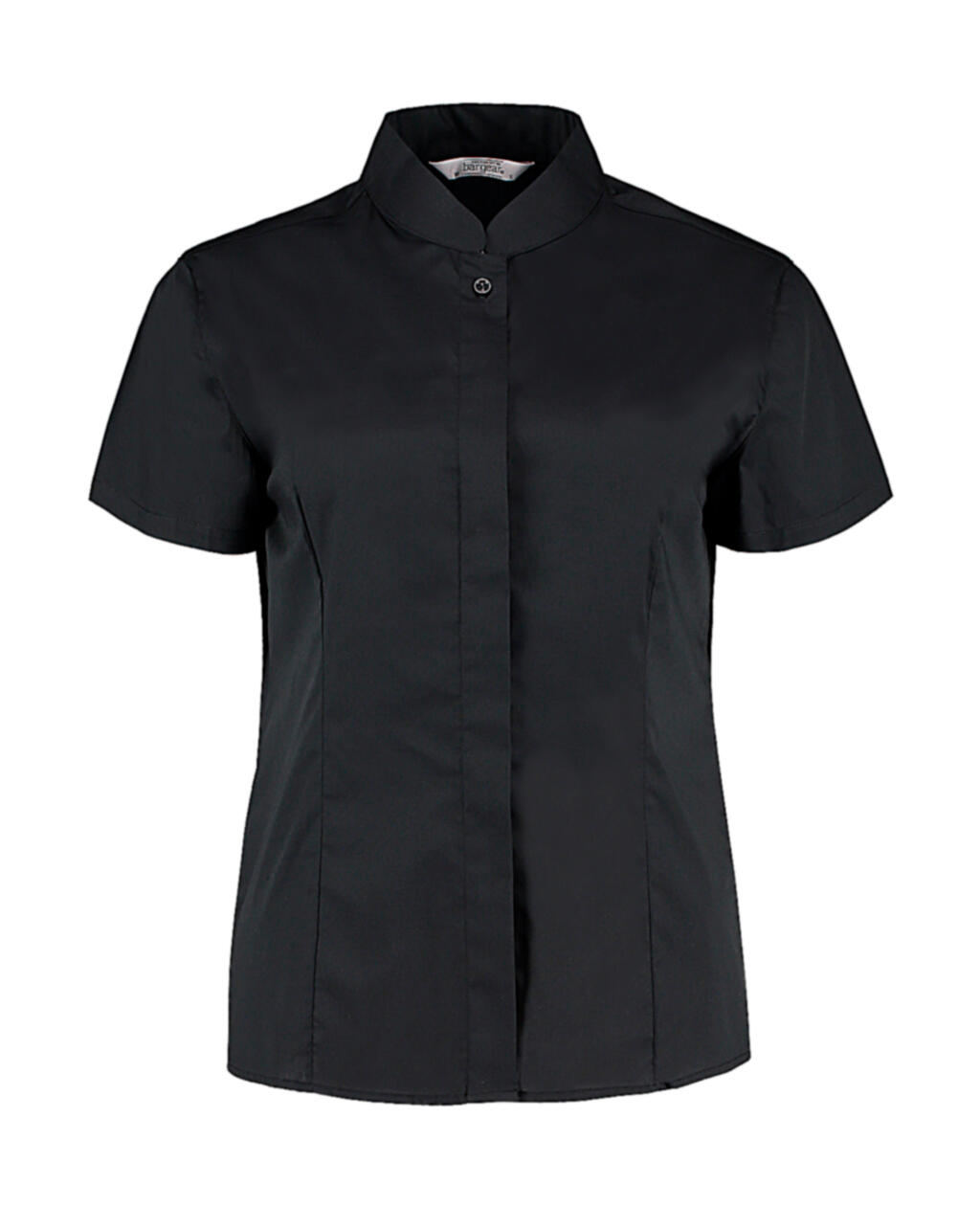 Women's Tailored Fit Mandarin Collar SSL - Image 2