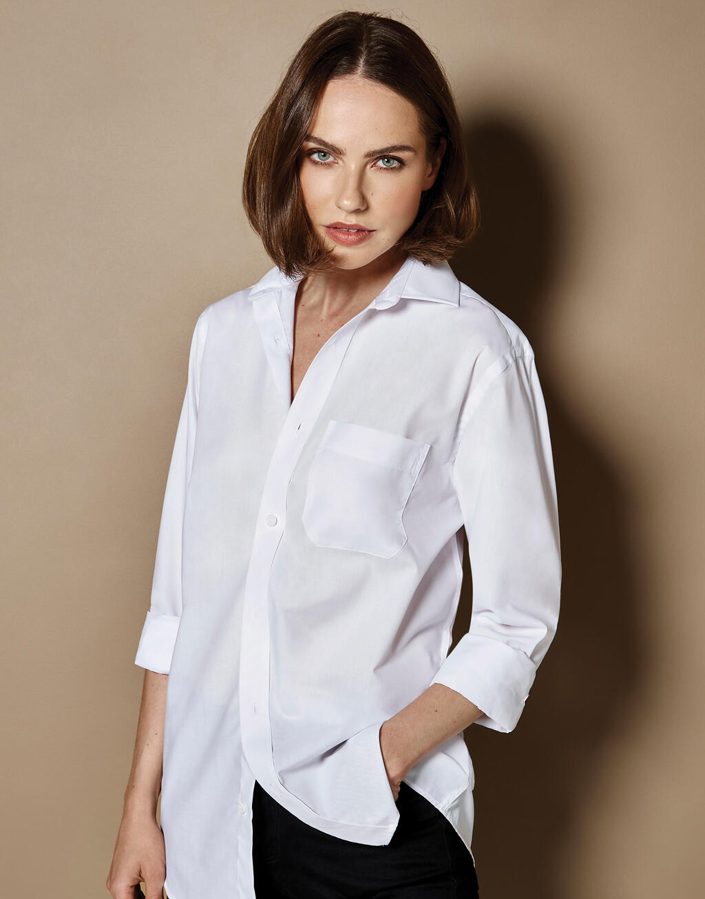 Tailored Fit Poplin Shirt - Image 3