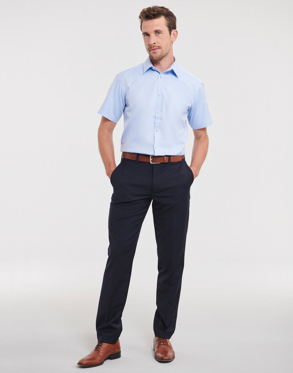 Men's Herringbone Shirt - Image 3
