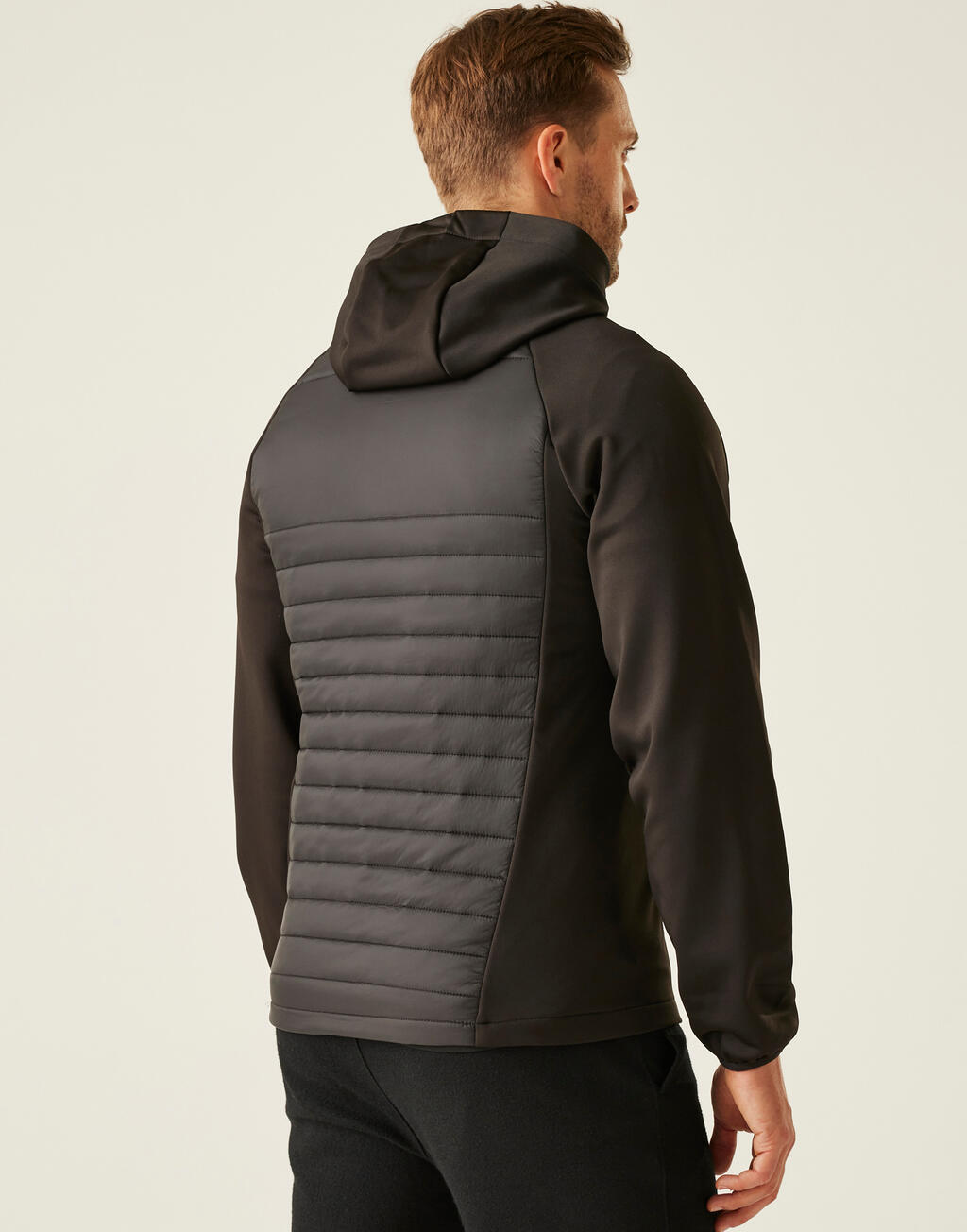 Men’s Navigate Hybrid Hooded Jacket - Image 2