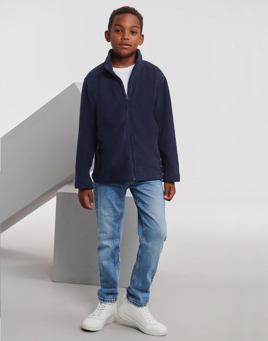 Kids Full Zip Outdoor Fleece - Image 3