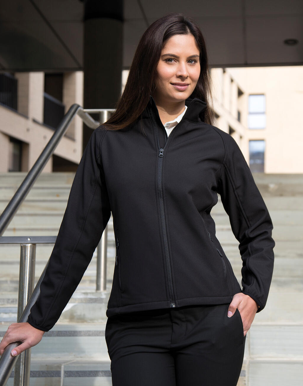 Ladies' Printable Softshell Jacket - Image 3
